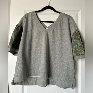Anthropologie tee shirt (soft sweatshirt material)